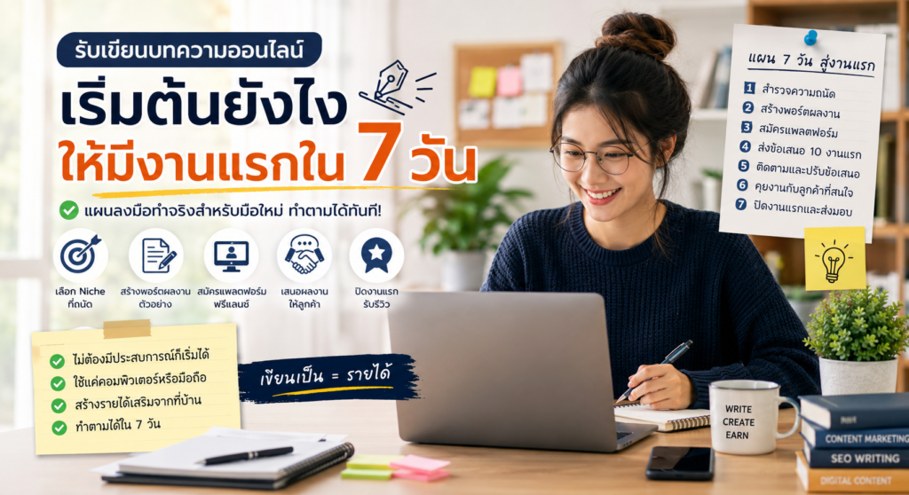 รับเขียนบทความ